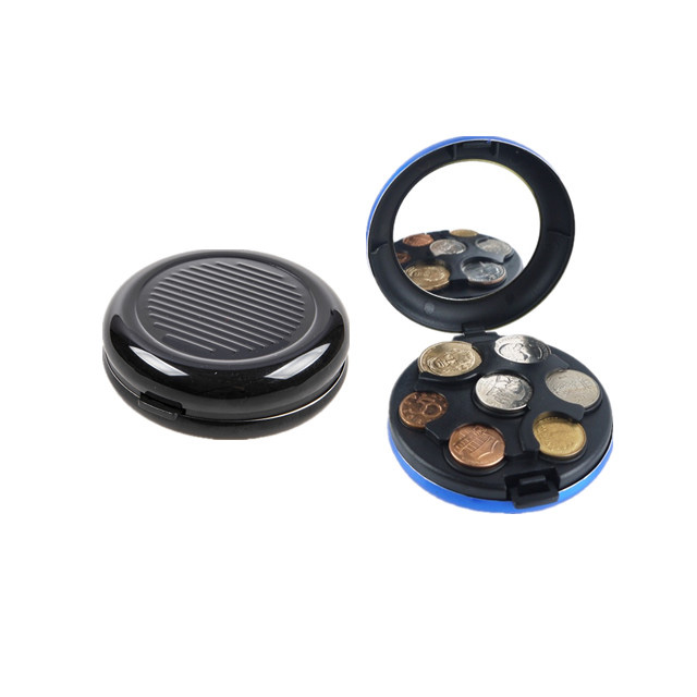Akpa Round Cute Coin Punch bụ ngwakọta zuru oke nke ụdị na ọrụ maka ebu ụbọchị
